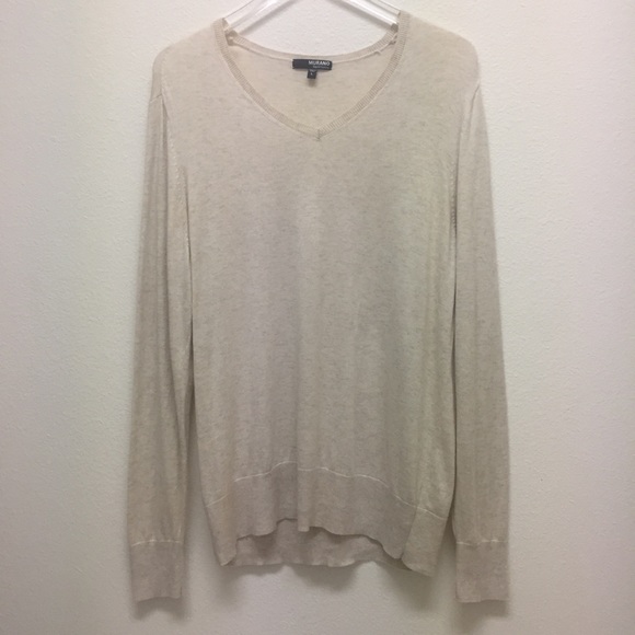 Murano Liquid Luxury - Oatmeal Men’s Sweater - Picture 1 of 7